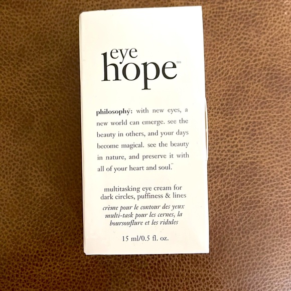 Philosophy Skincare Brand New And Inbox Philosophy Eye Hope